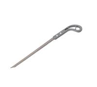 Zambuph Sierra de cola de diente fino acero seleccionado, corte y aserrado suave, sierra poda para jardín, mano pequeña hecha a mano, dureza, Gris