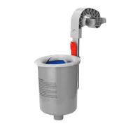 Zambuph Skimmer automático para Piscinas Limpia y despeja la Piscina sin Esfuerzo, por lo Que Puede manipular Incluso los Productos químicos para Piscinas más agresivos. ABS Swimming Pool, Gris