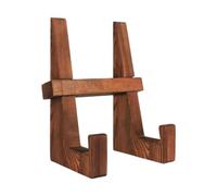 Zambuph Soporte de Para madera para recetas, decoración rústica para cocina, soporte para exhibición de cocina, soportes para fotos, elegancia rústica, lo suficientemente compacto para caber en