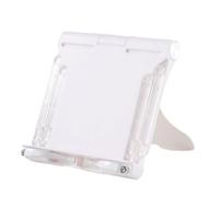 Zambuph Soporte para libros, soporte para lectura, estante para documentos, estructura estable de larga duración, decoración plegable, suministros de oficina para ahorrar espacio