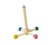 Zambuph Soporte para periquitos, Percha para pájaros, Soporte para pájaros, opción para pequeños y medianos, para Que Las cacatúas se queden de pie y Hagan Ejercicio, Percha para Mascotas,
