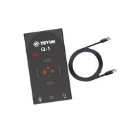 Zambuph Tarjeta de Sonido Externa USB de 1 Canal con Controlador Gratuito para Ordenadores portátiles y Escritorio. Accesorio USB Plug and Play.
