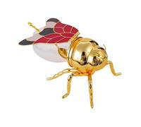 Zambuph Tarro de miel de abeja resistente con cuchara creativa, tapa única,