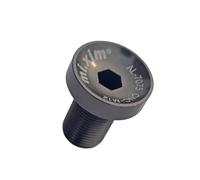 Zambuph Tornillo de manivela para pedalier de bicicleta, aleación aluminio, ligero, repuesto para entusiastas del ciclismo, duradero, fijación brazo hexagonal 6 mm, tornillo bielas, Titanio, 12mm