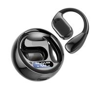 Zambuph Traducción bidireccional con IA, Unidad de traducción de Idiomas fácil de Usar para una más Completa, con Auriculares, sin oído, Negro