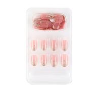 Zambuph Uñas postizas Desmontable Usable Fácil de aplicar Uña falsa Cobertura completa Paster ligero para arte de manicura , treinta y seis , F741