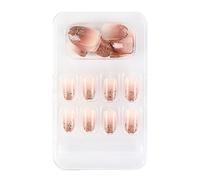 Zambuph Uñas postizas Desmontable Usable Fácil de aplicar Uña falsa Cobertura completa Paster ligero para arte de manicura, treinta y ocho, F741