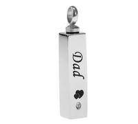 Zambuph Urna de cenizas con forma de corazón, un ataúd conmemorativo para sus queridas mascotas. Este cubo abrible puede contener pequeñas cantidades cenizas su ser querido o mascota.