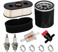 ZAMDOE 11013-7031 Filtro de aire para Kawasaki FH541V FH580V FH381V FH430V FH480V motor de 4 tiempos para Jo-hn D M151769 M151768 con 11013-7026 prefiltro 49065-7010 filtro de aceite bujía