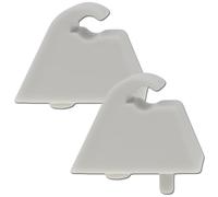 ZAMDOE 1438336 Clip de Gancho para Visera Solar para Opel Combo Corsa B Senator Vivaro Vectra A Astra F Omega Tigra para Volkswagen Carlton para Chevrolet Cavalier Mk 3