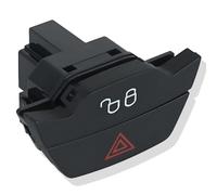 ZAMDOE 1767567 Botón de Luz Advertencia Peligro para Ford Transit Focus Mk3 Kuga 2nd Gen B-Max C-Max Mk2 Ecosport Fiesta Mk7 Interruptor de bloqueo de puerta de advertencia de peligro BK3T13A350AA