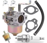 ZAMDOE 227-62450-10 Carburador de cortacésped para Robin EY20 EY15 DET180 para Wisconsin WI-185 generador Recambio 228-62451-10 Carburador de soplador con juntas Bujía de encendido