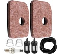 ZAMDOE 4241-120-1800 Limpiador de filtro de aire para Stihl SH56 SH56C SH86 SH86C BG56 BG56C BG66 BG86 BG86CE BG86Z BG86CEZ BR200 soplador de hojas 42411201800 Kit de puesta a punto de repuesto