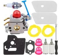 ZAMDOE 545081848 C1Q-W40A Carburador para Husqvarna 128CD 128 LD 128LDX 128L 128C 124C 124L 125L 125LDX 125R 128R 128RJ 125RJ 128DJX Cortadora de hilo Desbrozadora para Zama C1Q-W38 545081850 Carb