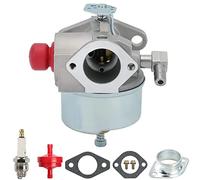 ZAMDOE 632795A Carburador para Tecumseh 633014 632046A 632078A 632099 TVS75 TVS90 TVS100 TVS105 TVS115 TVS120 LAV35 TVXL115 TVXL90 TVXL105 TVXL115 4.5HP 5HP Motor para Craftsman cortacésped