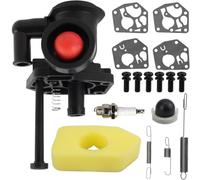 ZAMDOE 795477 Kit de carburador para Briggs Stratton 795469 794147 498809 497619 795475 790206 790218 699660 794161 498811 Carburador compatible con 09J000 09L000 09S000 09T000 motor