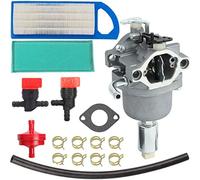 ZAMDOE 796109 Carburador para Briggs & Stratton 594593 591731 590400 796078 498811 794161 795477 14.5HP - motor 21HP, kit de ajuste con junta, filtro de aire, línea de combustible