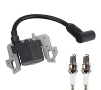 ZAMDOE Bobina de encendido para Honda GCV160 GCV135 GCV190 GSV160 GSV190 GC135 GC160 GC190 GC160A GC160LA GC190A GC190LA HRB216 HRR216 HRS216 HRT216, con bujía