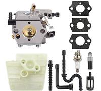 ZAMDOE Carburador MS260 de repuesto para sthil 024026 024AV 024S MS240 MS260 PRO motosierra, para Walbro WT-194, WT-194-1, reemplazo # 1121120 0611, con línea de combustible y aceite