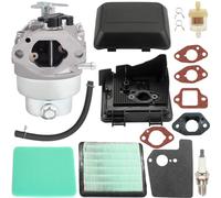 ZAMDOE Carburador para Hon-da GCV160 HRB216 HRR216 HRS216 HRT216 HRZ216 GCV160a GCV160LAO Motor Cortacésped Lavadora a presión Piezas de repuesto, con filtro de aire cubierta de filtro