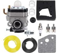 ZAMDOE Carburador para Honda GX22 GX31 HHE31C 4 tiempos HHT31S UMK431 UMK431K1 FG100 recortadora de hilo/desbrozadora 16100-ZM5-A95 16100-ZM5-803 con bujía de filtro de aire