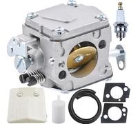 ZAMDOE Carburador para Husqvarna 61 266 268 272 272XP motosierra 503 28 03-16 574331601 503 44 68-01 503 44 72-03 503280407 503280304 503280114 para Tillotson HS254B HS-260A motosierra de gasolina
