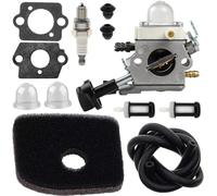 ZAMDOE Carburador para Stihl SH56 SH56C SH86 SH86C BG86 BG86CE BG86Z BG86CEZ soplador reemplaza C1M-S261B 4241 120 0616 con filtro de aire bujía línea de combustible filtro de combustible