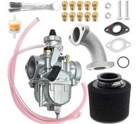 ZAMDOE Carburador VM22 de 26 mm para motores de motocicleta de 110 cc, 125 cc, 140 cc, 212 cc, 196 cc para Lifan XR50 CRF70 KLX BBR Pit Dirt Bike para SSR con chorros principales de filtro de aire