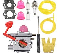 ZAMDOE Carburador WT-875 para Poulan Pro BVM200C BVM200VS P200C GBV325 P325 sopladores, para Craftsman 25Cc 210Mph 200 Mph soplador de gas, para McCulloch GBV325 MC200VS M325 M320