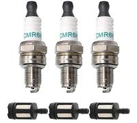 ZAMDOE CMR6H bujía NGK 3365 para Stihl MS171 MS181 MS211 MS192C MS193T MS201T MS201TC MS201 MS201C MS251 FS90 FS110 FS130 BR 550 BR600 BR500 BG86 FS56 FS56C FS56RC FS70C FS70R