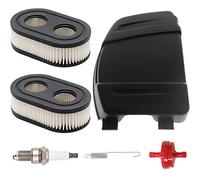 ZAMDOE Filtro de aire 593260 798452 334404 5432 cortacéspedes para Briggs & Stratton 550E 500EX 550EX 625 575EX 625EX 675EXI 725EXI 4247 5432 5432k 09P00 09P702 Series motores con cubierta 594106