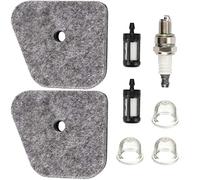 ZAMDOE Filtros de Aire FS90R para Stihl FS87 FS90 FS90R FS100 FS110 FS130 FS310 HL100 HL90 HL95 HT101 HT100 HT130 HT131 Cortadora de Hilo, reemplaza # 4180-120-1800, con bujía