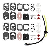 ZAMDOE K20-WYL Kit de reconstrucción de carburador para diafragma y sellos de carburador de la serie WYL para Honda Gx22 para Kawasaki TGX23 para Echo GT1100 para G22L, con bombilla de imprimación