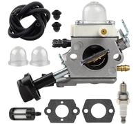 ZAMDOE Kit de carburador para Stihl SH56 SH56C SH86 SH86C BG86 BG86CE BG86Z BG86CEZ soplador, reemplaza # C1M-S261B 42411200616 4241 120 0616, con línea de Combustible para bujía