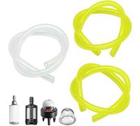 ZAMDOE Kit de Manguera de 3 líneas de Combustible con Filtro de Combustible y Bombilla de imprimación, para Poulan Weedeater Craftsman Husqvarna Trimmer Motosierra Soplador Zama Stihl