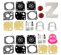 ZAMDOE Kit de reparación de reconstrucción de carburador RB-29, bombilla de imprimación de diafragma de junta para Zama C1U carburador de la serie, para carburador A03979 de cortadora de hilo