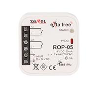 Zamel EXF10000091 ROP-05 Negro Controlador inalámbrico