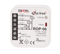 Zamel EXF10000092 ROP-06 Negro Controlador inalámbrico
