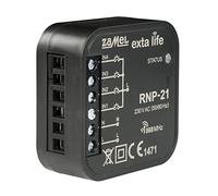 Zamel EXTA LIFE - 4-Kanal-Funksender RNP-21 I Stromversorgung über 230V-Netz I Hohe Energieeffizienz Auszeichnet I Große Reichweite Von bis Zu 300m I Für Eine Ø60 mm Unterputzdose