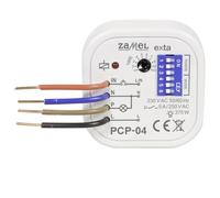 Zamel PCP-04 - Relé de Tiempo multifunción para empotrar latas, Temporizador, 8 Funciones, Control de Tiempo, Temporizador