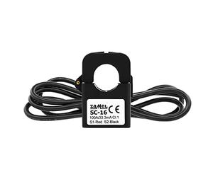 Zamel Supla Fiable, innovador, inteligente, moderno, especial, único, inalámbrico, permite un control del consumo de energía Transformador de corriente 100 A/33,3 mA SC-16 para el monitor de energía