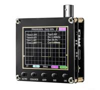ZAMETTER 138 PRO Osciloscopio de almacenamiento LED digital portátil 2.5MSa/s 200KHz ancho de banda analógico 80KHz Salida de onda cuadrada Pantalla LCD de 2.4 pulgadas Osciloscopios de mano