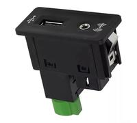 ZAMETTER Adaptador de enchufes para automóvil, USB AUX, adaptador de enchufe de coche, módulo de interfaz 5Q0035726E, accesorio electrónico interior compatible con 7 MK7