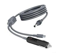 ZAMETTER Cable de alimentación USB-C a CC de 60 W para Starlink y coche 12 V 24 V IP65 impermeable ABS TPE construcción 18AWG cobre estañado - 1 m, 6 m, 10 m, 15 m