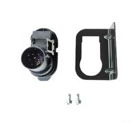 ZAMETTER Conector de arnés de cableado de remolque de 7 pines para 1500 2500 3500 2009 2023 2011 2023 OEM 56055632AC 68014986AB negro con tornillos de cubierta