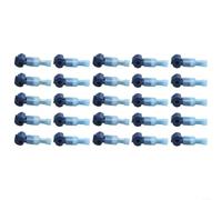 ZAMETTER Conector de robot cortacésped relleno de gel, impermeable, empalme de alambre para reparación de estación de acoplamiento, terminales de cable 14-22 AWG (azul)