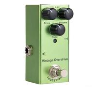ZAMETTER Efectos de guitarra Efectos de guitarra portátil Pedal Distorsión Retraso Coro Vibrato Digital Overdrive (A)