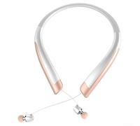ZAMETTER HBS-1100 Auriculares inalámbricos con banda para el cuello CSR 4.1 HD sonido estéreo IPX4 resistente al sudor para deportes fitness y actividades al aire libre, 8 horas de tiempo de