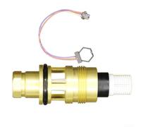 ZAMETTER Interruptores de sensor de pasillo de flujo de latón de 10 L, sensor de flujo de agua, contador de caudalímetro para caldera montada en la pared, compatible con sistemas Ariston Main Four