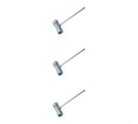 ZAMETTER Juego de llaves de motosierra compatibles con 017 018 023 025 MS230 - Destornillador de metal para combo para mantenimiento y reparación de motosierras (enchufe hexagonal 3-4-4)